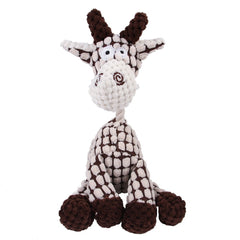 Durable Chew Dog Toys - Cartoon Plush Pet Toys