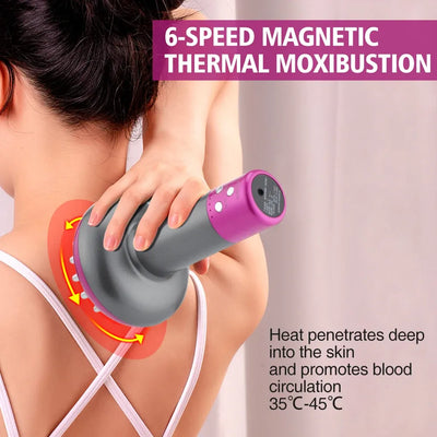 EMS Heat Therapy Guasha Massager
