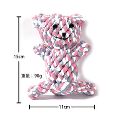 Durable Chew Dog Toys - Cartoon Plush Pet Toys