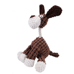 Durable Chew Dog Toys - Cartoon Plush Pet Toys